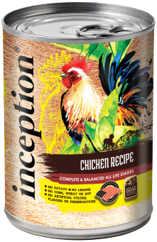 Inception Chicken Recipe Dog Food 13oz by Pet Food Warehouse