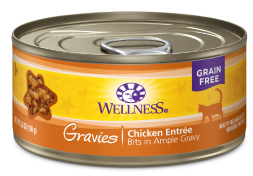Wellness Gravies Chicken Cat Food 5.5oz by Pet Food Warehouse