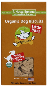 Wagatha's Little Bites Peanut Butter Banana Dog Treat 8oz by Pet Food Warehouse
