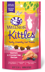 Wellness Kittles Salmon & Cranberry Cat Treat 2oz by Pet Food Warehouse