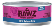 Rawz 96% Salmon Cat Food 5.5oz by Pet Food Warehouse