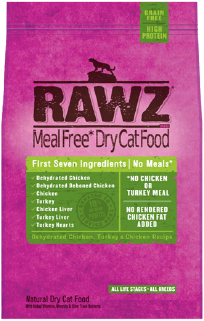 Rawz Chicken Turkey Cat Food 1.75LB by Pet Food Warehouse