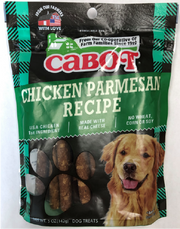 Cabot Chicken & Parmesan Dog Treat 5oz by Pet Food Warehouse