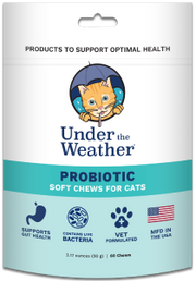30 Count Under the Weather Probiotic Cat Chews by Pet Food Warehouse