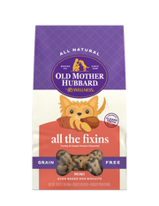 Old Mother Hubbard Grain Free Mini All The Fixins Dog Treat 16oz by Pet Food Warehouse