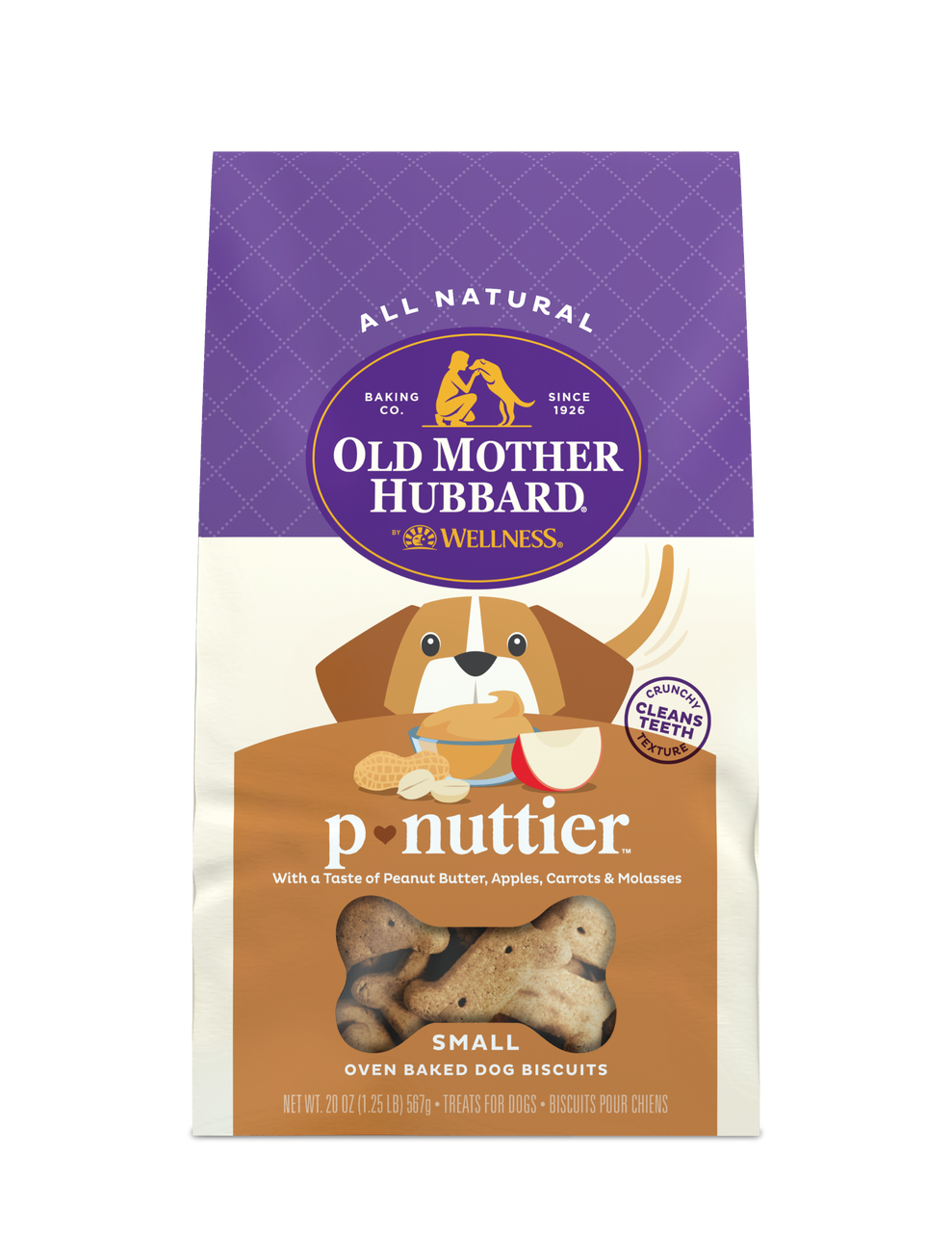 Old Mother Hubbard Small Extra Tasty Peanut Dog Treat 20oz by Pet Food Warehouse