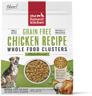 Honest Kitchen Whole Food Clusters Grain Free Chicken Dog Food 5# by Pet Food Warehouse