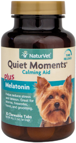 NaturVet 30 Tab Quiet Moments Dog Calming Aid by Pet Food Warehouse