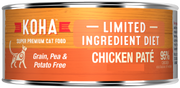 Koha Limited Ingredient Diet Chicken Pate Cat Food 3oz by Pet Food Warehouse