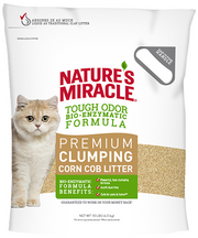 Nature's Miracle Clumping Corn Cob Cat Litter 10lb by Pet Food Warehouse