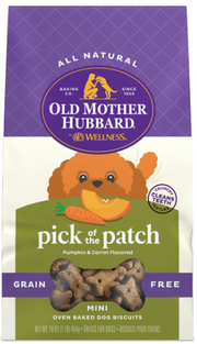 Old Mother Hubbard Grain Free Mini Pick Of The Patch Dog Treat 16oz by Pet Food Warehouse