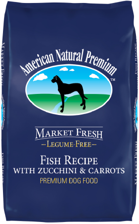 American Natural Premium Dry Fish Zucchini & Carrot Dog Food 12lb by Pet Food Warehouse