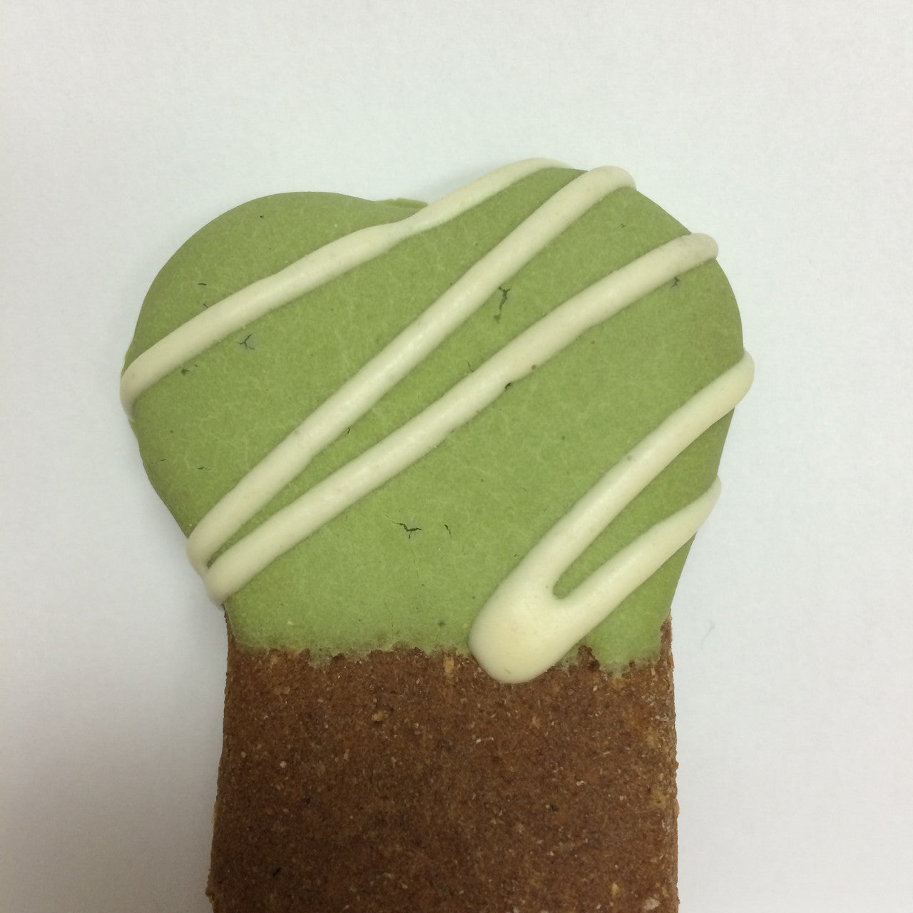 Andy's Dandys Dog Treat Decorated Bone Green by Pet Food Warehouse