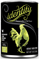 Identity 95% Cage-Free Cobb Chicken Canned Dog Food 13oz by Pet Food Warehouse