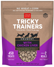 Cloud Star Crunchy Trainer Liver Dog Treat 8oz by Pet Food Warehouse