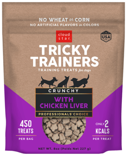 Cloud Star Crunchy Trainer Liver Dog Treat 8oz by Pet Food Warehouse
