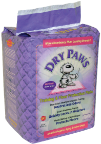 Midwest 50 Count Dry Paws Training & Floor Saver Pads by Pet Food Warehouse