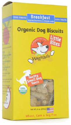 Wagatha's Little Bites Breakfast Dog Biscuits Dog Treat 8oz by Pet Food Warehouse