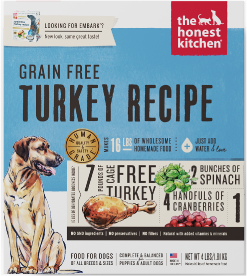 Honest Kitchen Grain Free Turkey Dog Food 4# by Pet Food Warehouse