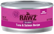 Rawz Shredded Tuna & Salmon Liver Canned Cat Food 3oz by Pet Food Warehouse