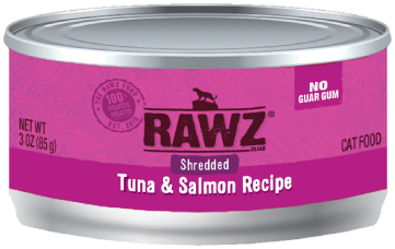 Rawz Shredded Tuna & Salmon Liver Canned Cat Food 3oz by Pet Food Warehouse