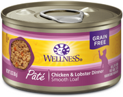 Wellness Complete Health Chicken Lobster Cat Food 3oz by Pet Food Warehouse