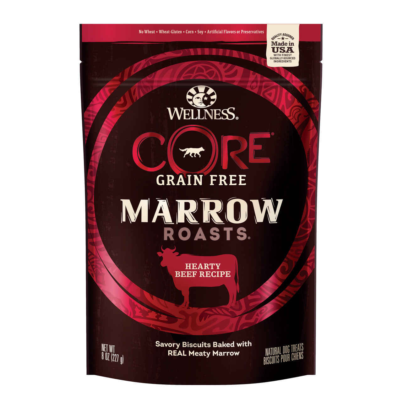 Wellness Core Beef Marrow Dog Treat 8oz by Pet Food Warehouse