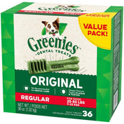 Greenies Regular Tub 36oz 36 Count by Pet Food Warehouse