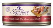 Wellness Signature Selects Flaked Tuna Salmon Cat Food 5.3oz by Pet Food Warehouse