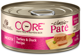 Wellness Core Turkey Duck Cat Food 5.5oz by Pet Food Warehouse