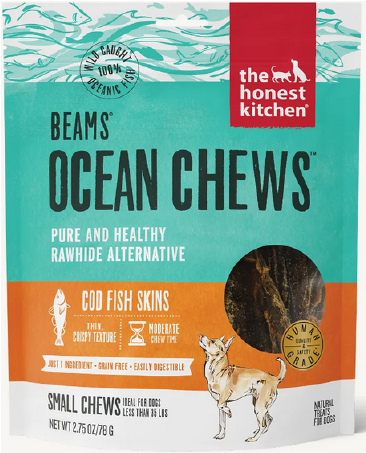 Honest Kitchen Cod Beams Dog Treat 2.75oz by Pet Food Warehouse