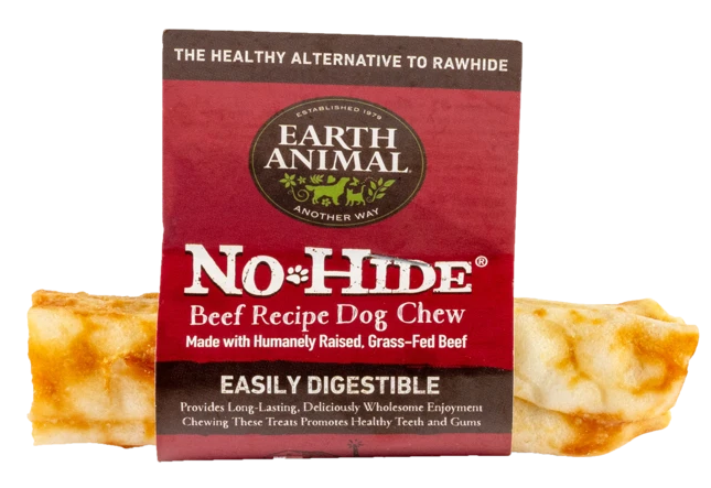 4" Earth Animal Beef No Hide by Pet Food Warehouse