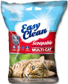 Pestell Multi-Cat Scoopable Cat Litter 40lb by Pet Food Warehouse