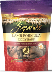Zignature Ziggy Bars Treats Lamb Dog Treat 12oz by Pet Food Warehouse