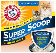 Arm & Hammer Super Scoop Clumping Unscented Cat Litter 40lb by Pet Food Warehouse