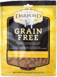 Darford Grain Free Cheddar Heart Dog Treat 12oz by Pet Food Warehouse