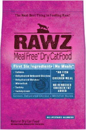 Rawz Salmon Chicken Whitefish Cat Food 7.8lb by Pet Food Warehouse