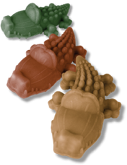 Whimzees Large Alligator Dental Chew Bulk by Pet Food Warehouse