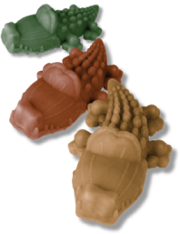 Whimzees Large Alligator Dental Chew Bulk by Pet Food Warehouse