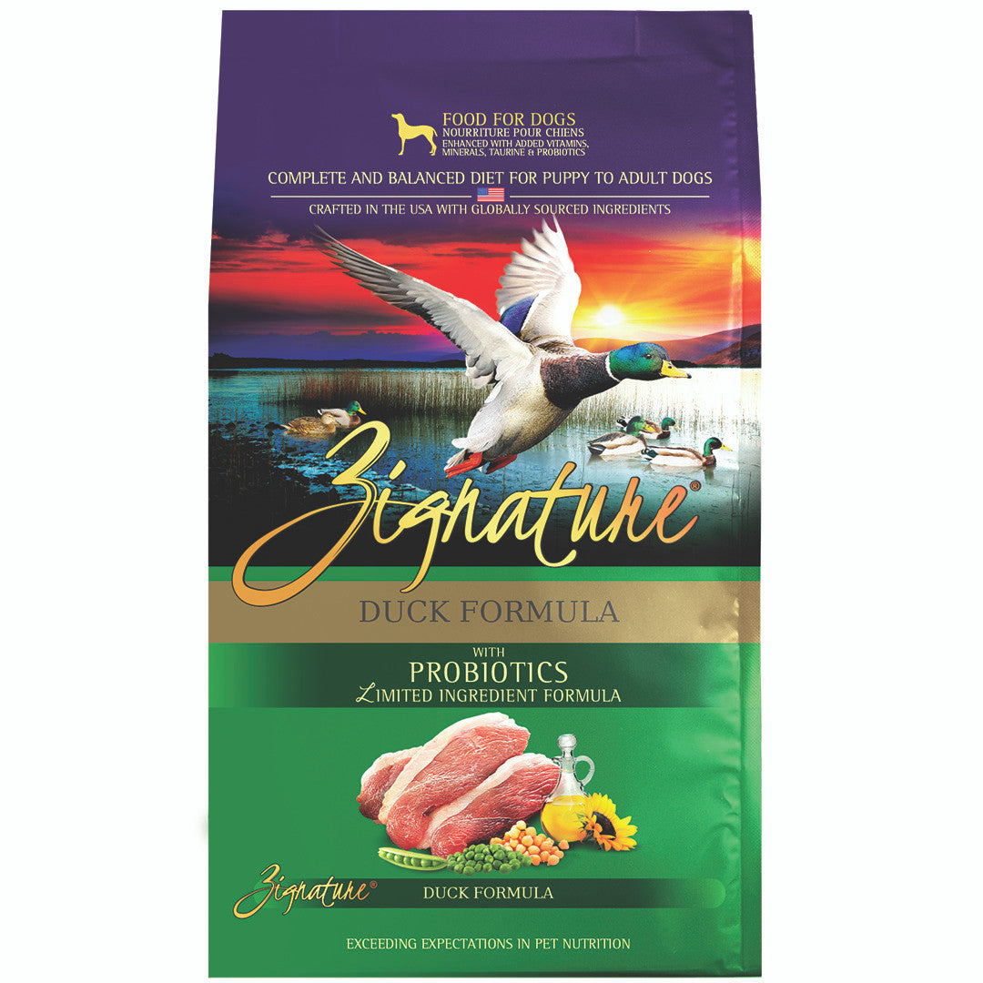 Zignature Duck Dog Food Dry 4lb by Pet Food Warehouse