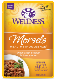 Wellness Healthy Indulgence Chicken Salmon Cat Food 3oz by Pet Food Warehouse