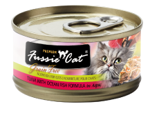 Fussie Cat Tuna with Oceanfish Can Cat Food 5.5oz by Pet Food Warehouse