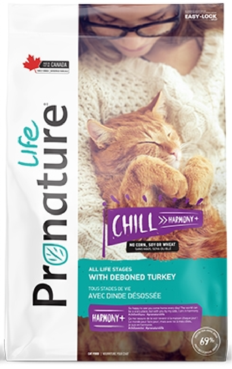 Pronature Life All Stages Chill Cat Food 5lb by Pet Food Warehouse
