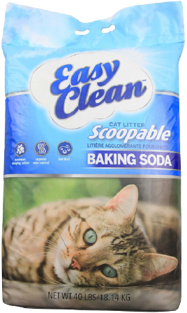 Pestell Easy Clean with Baking Soda Cat Litter 40lb by Pet Food Warehouse