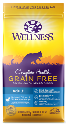 Wellness Complete Health GF Chicken Cat Food 5lb-8oz by Pet Food Warehouse