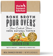 Honest Kitchen Pour Overs Chicken Bone Broth Dog Food 5.50z by Pet Food Warehouse