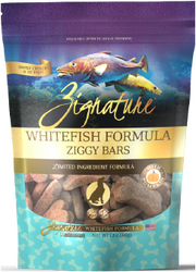 Zignature Ziggy Bars Treats White Fish Dog Treat 12oz by Pet Food Warehouse