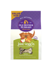 Old Mother Hubbard Small Special Recipe Just Vegg'n Dog Treat 3#-5oz by Pet Food Warehouse
