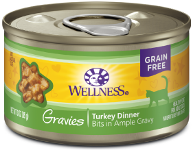 Wellness Gravies Turkey Cat Food 3oz by Pet Food Warehouse