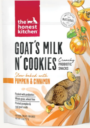 Honest Kitchen Goats Milk Cookies Pumpkin 8oz by Pet Food Warehouse